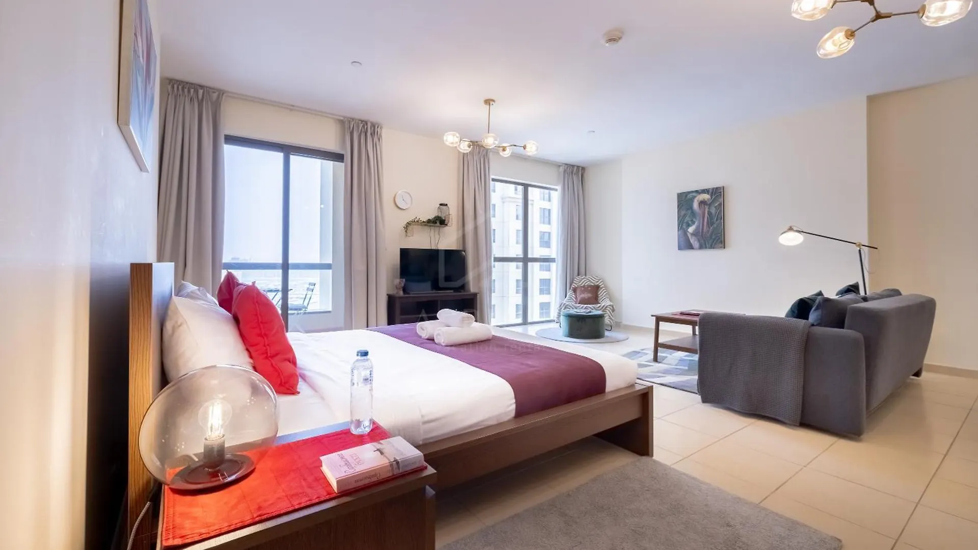 Daire Modern And New Studio In Murjan, Jbr Dubai